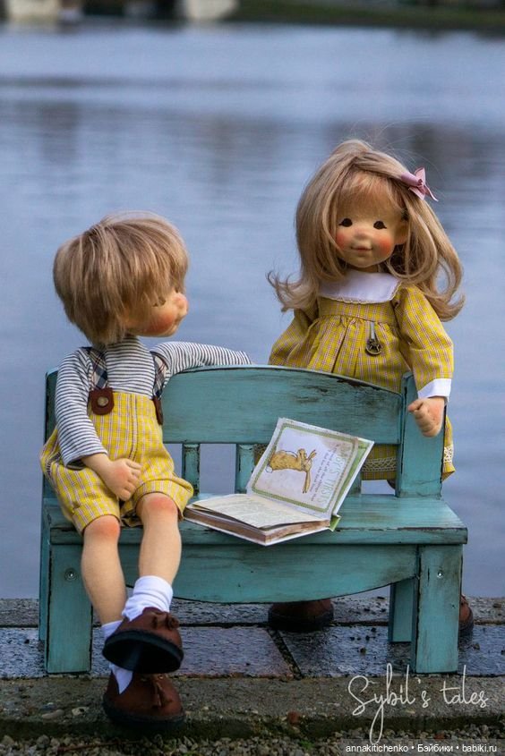 «Сказки Сибиллы» Уникальные куклы ручной работы Sigita Stonienė