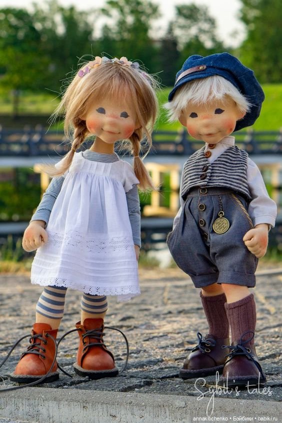 «Сказки Сибиллы» Уникальные куклы ручной работы Sigita Stonienė (фото 8)