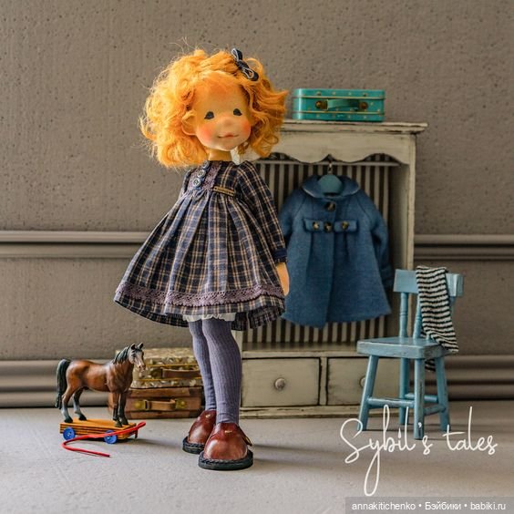 «Сказки Сибиллы» Уникальные куклы ручной работы Sigita Stonienė
