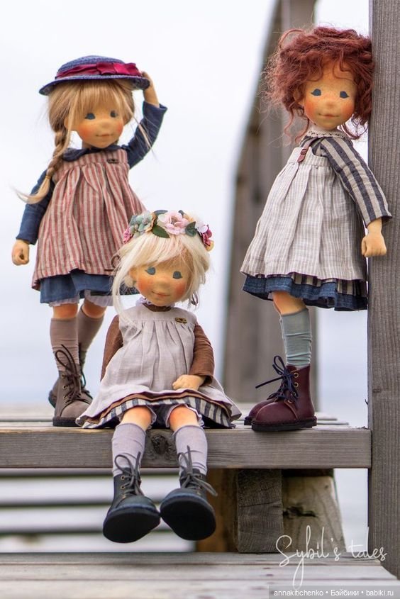 «Сказки Сибиллы» Уникальные куклы ручной работы Sigita Stonienė (фото 2)