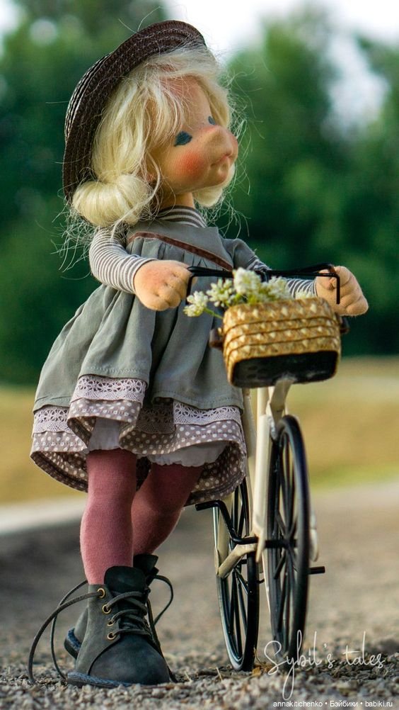 «Сказки Сибиллы» Уникальные куклы ручной работы Sigita Stonienė