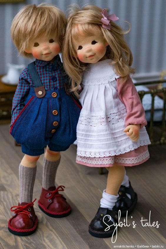 «Сказки Сибиллы» Уникальные куклы ручной работы Sigita Stonienė