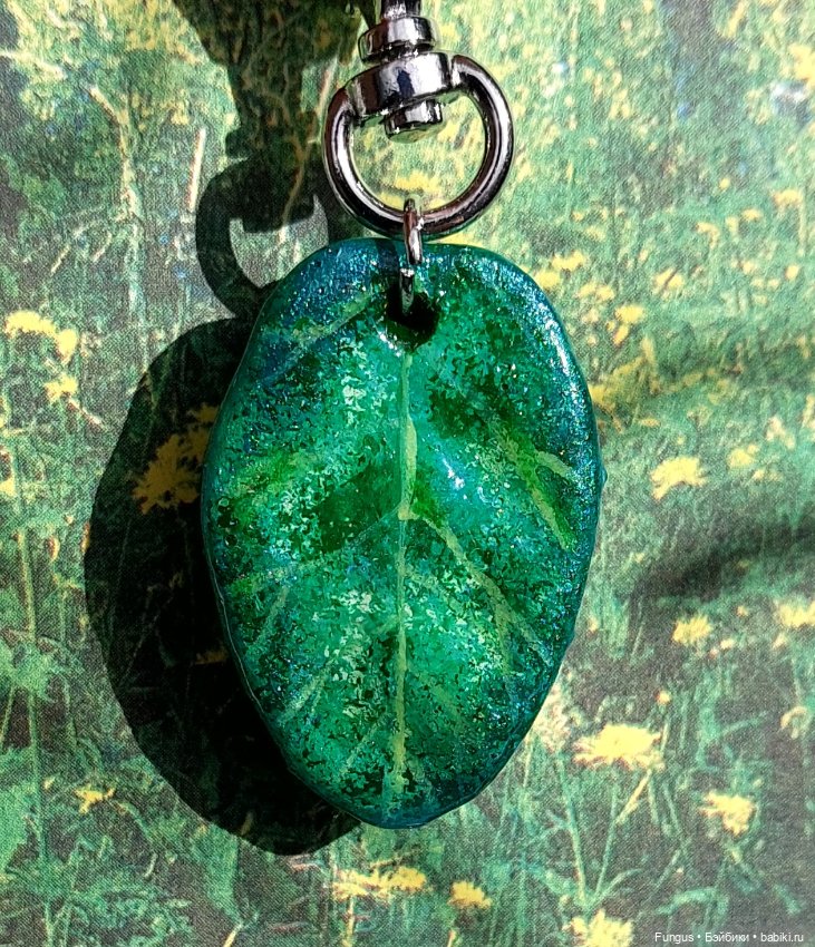 Брелки морские моллюски из самозастывающей глины🪼 (фото 3)