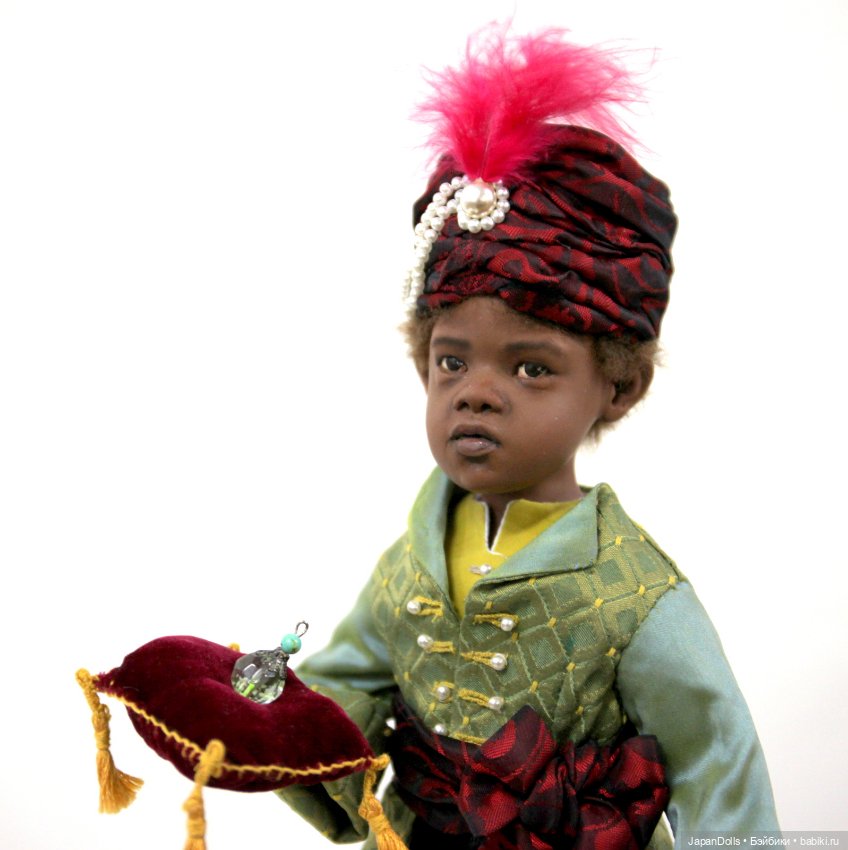"Арапчонок" на выставке "Куклы с характером. Четвертая высота" (фото 5)