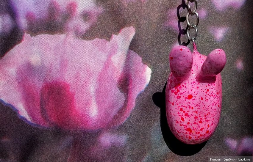 Брелки морские моллюски из самозастывающей глины🪼 (фото 4)