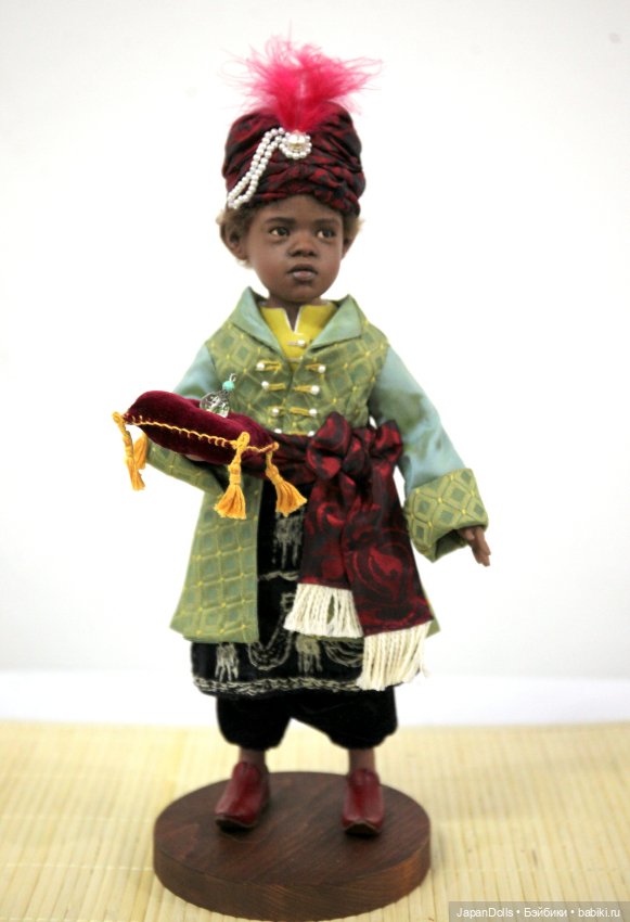 "Арапчонок" на выставке "Куклы с характером. Четвертая высота"