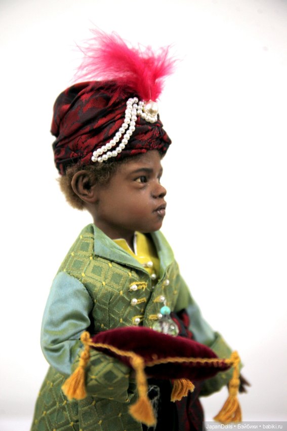 "Арапчонок" на выставке "Куклы с характером. Четвертая высота" (фото 8)