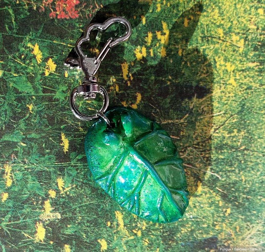 Брелки морские моллюски из самозастывающей глины🪼