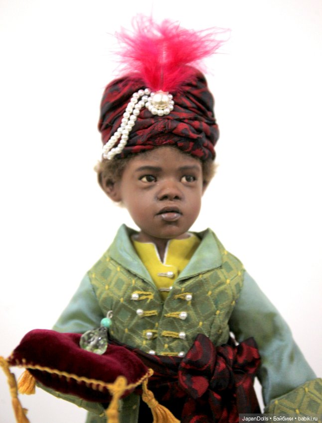 "Арапчонок" на выставке "Куклы с характером. Четвертая высота" (фото 2)