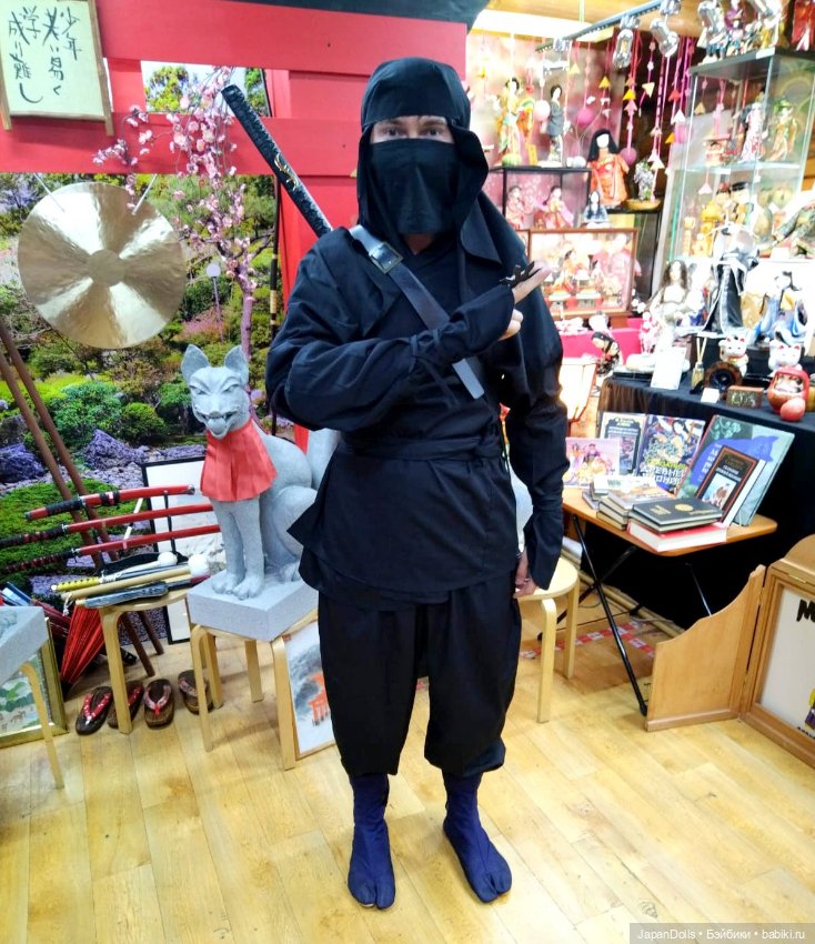 Ниндзя, Урокодаки и Каонаси на выставки "Япония. Куклы, сказки и легенды"