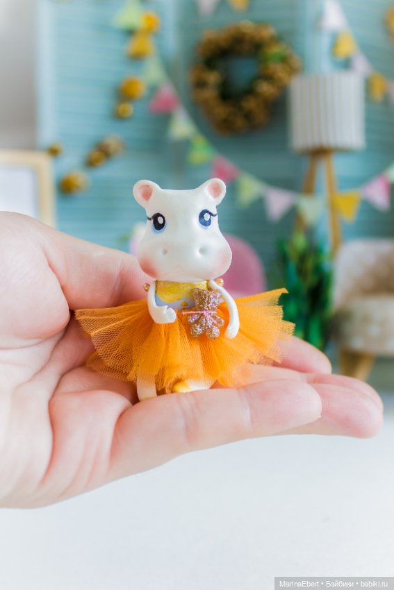 Милый маленький бегемотик Луиза (фото 9)