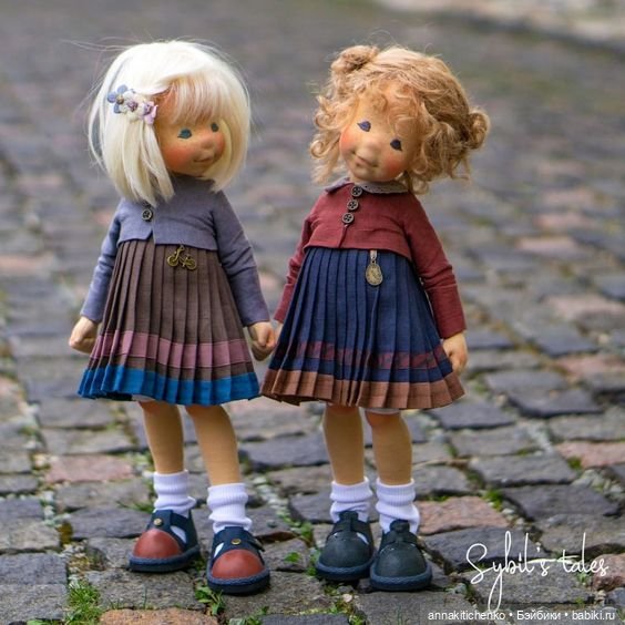 «Сказки Сибиллы» Уникальные куклы ручной работы Sigita Stonienė