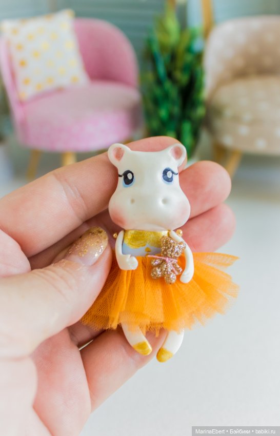 Милый маленький бегемотик Луиза (фото 4)