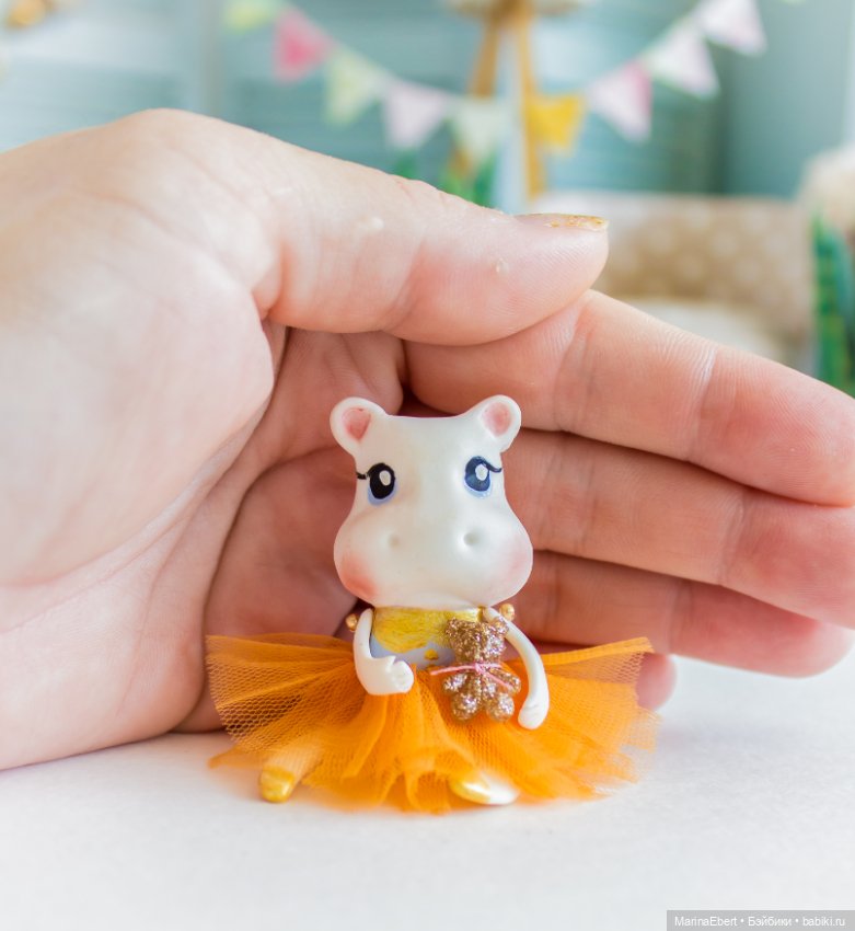 Милый маленький бегемотик Луиза (фото 6)