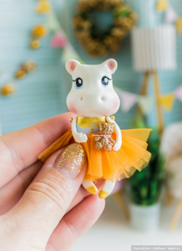 Милый маленький бегемотик Луиза