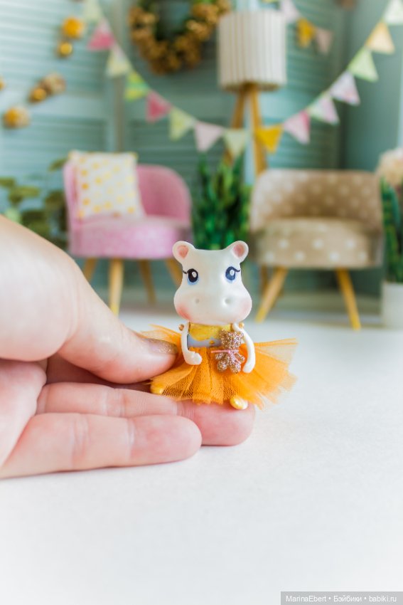 Милый маленький бегемотик Луиза (фото 5)