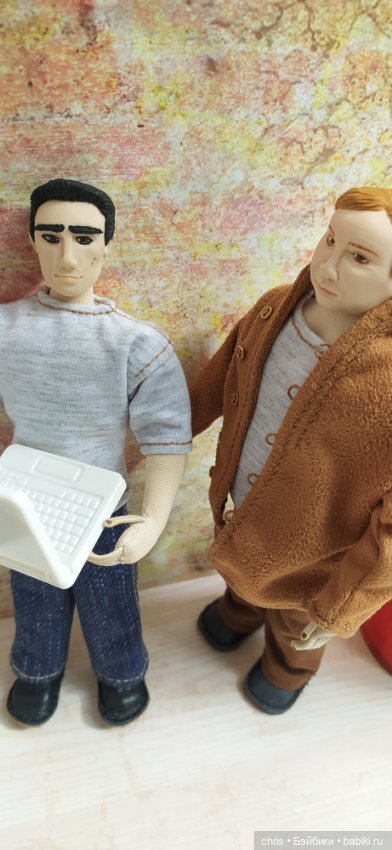 Стэн и Дерек. ( Авторские игрушки мастера Jolly)
