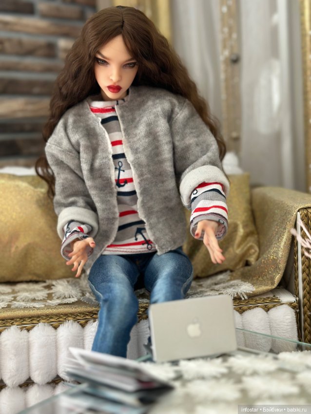 Примеряем наряды., — Домашние фото авторских кукол: личные коллекции (фото 10)