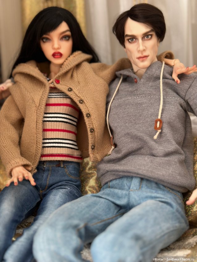 Примеряем наряды., — Домашние фото авторских кукол: личные коллекции (фото 7)