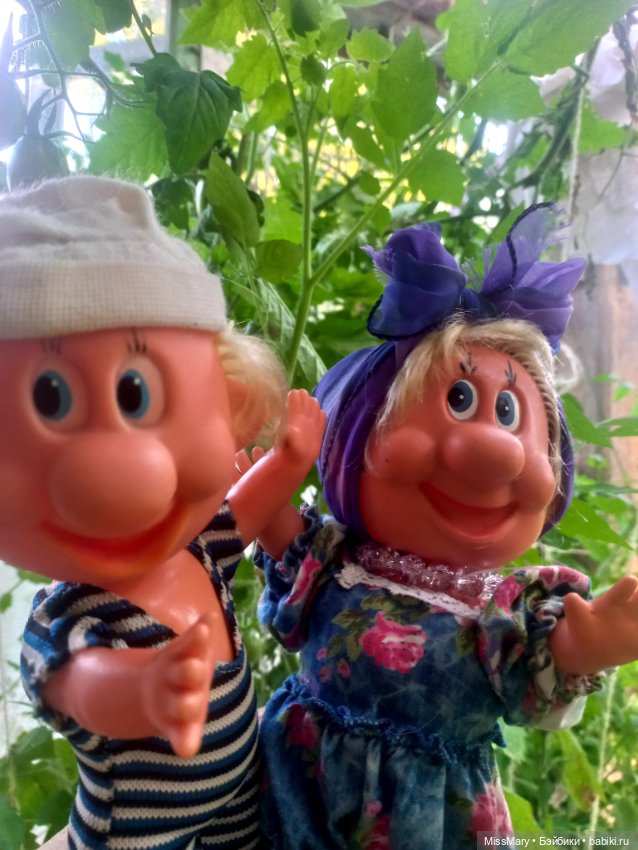 Веселые картинки. Фаина, Увэ и... помидоры