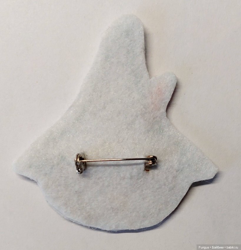 Брошь Снусмумрик из фетра (фото 2)