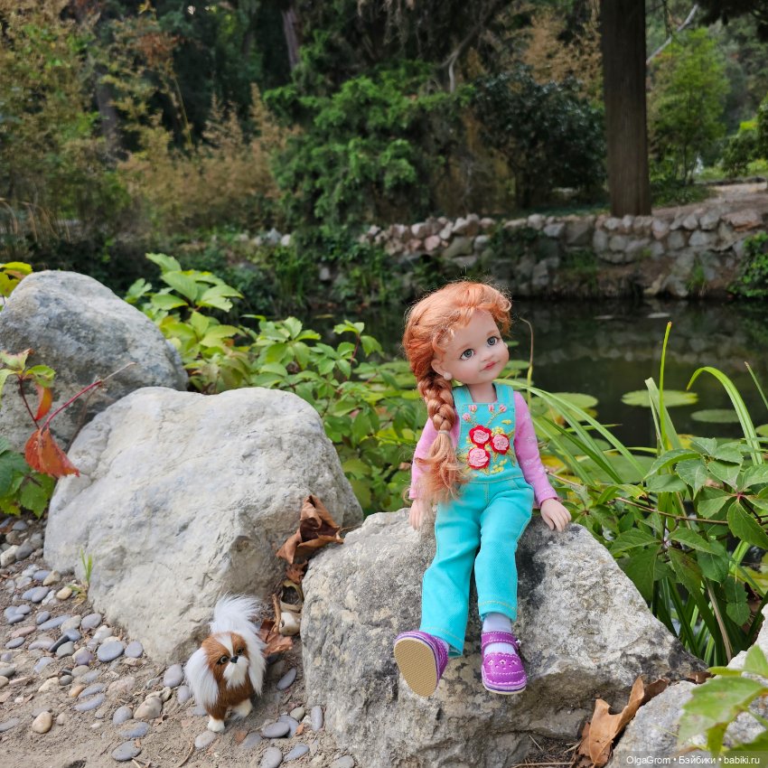 Последние дни лета - Куклы в отпуске, Прогулка