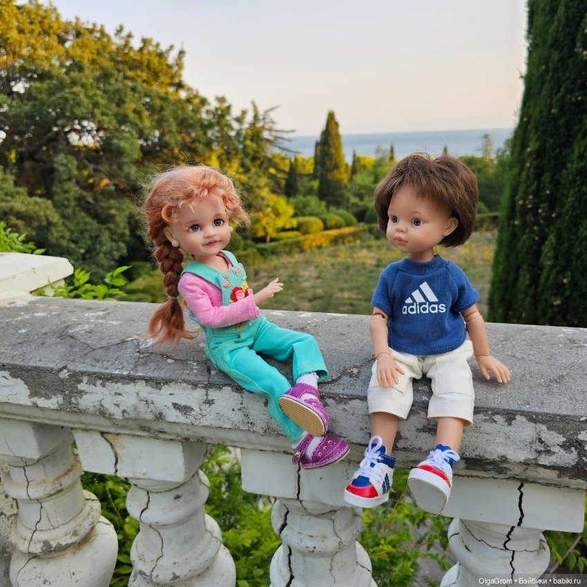 Последние дни лета - Куклы в отпуске, Прогулка (фото 5)