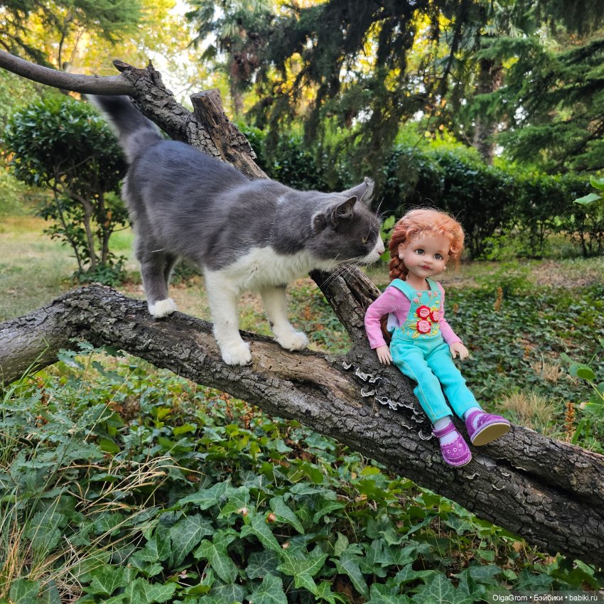 Последние дни лета - Куклы в отпуске, Прогулка