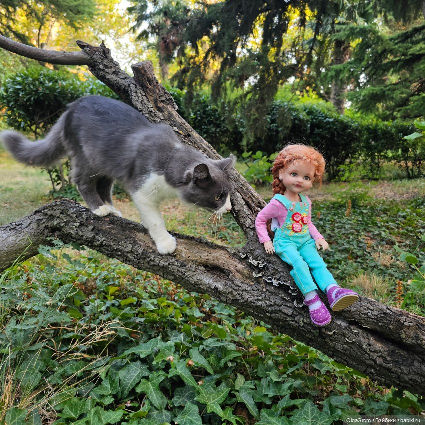 Последние дни лета - Куклы в отпуске, Прогулка