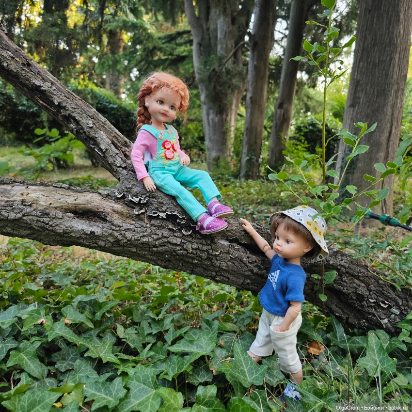 Последние дни лета - Куклы в отпуске, Прогулка