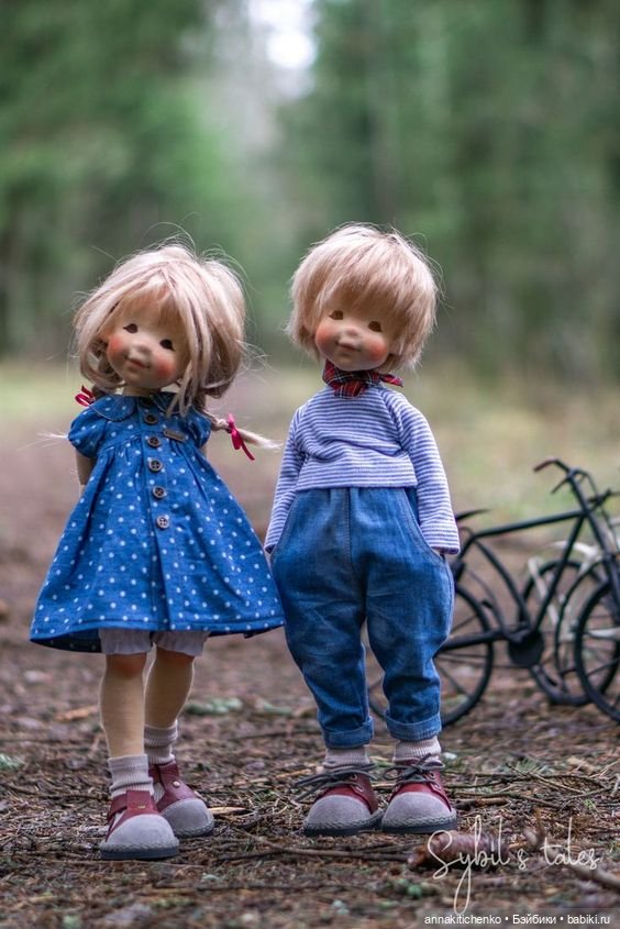 «Сказки Сибиллы» Уникальные куклы ручной работы Sigita Stonienė