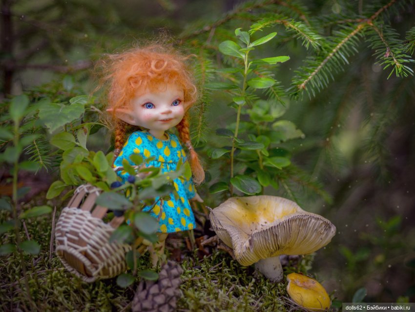 Лесная красота — Куклы Fairyland (ФэйриЛэнд): BJD (БЖД) (фото 3)