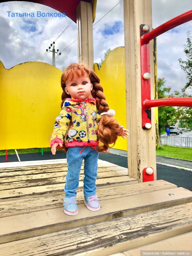 Лора на прогулке — Куклы Llorens (Ллоренс): испанские пупсы (фото 4)
