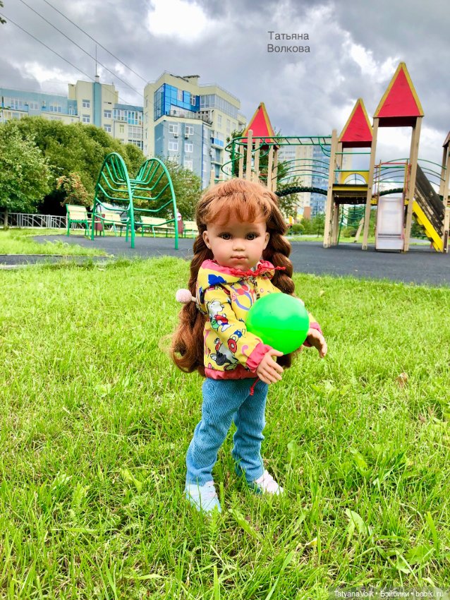 Лора на прогулке — Куклы Llorens (Ллоренс): испанские пупсы (фото 5)