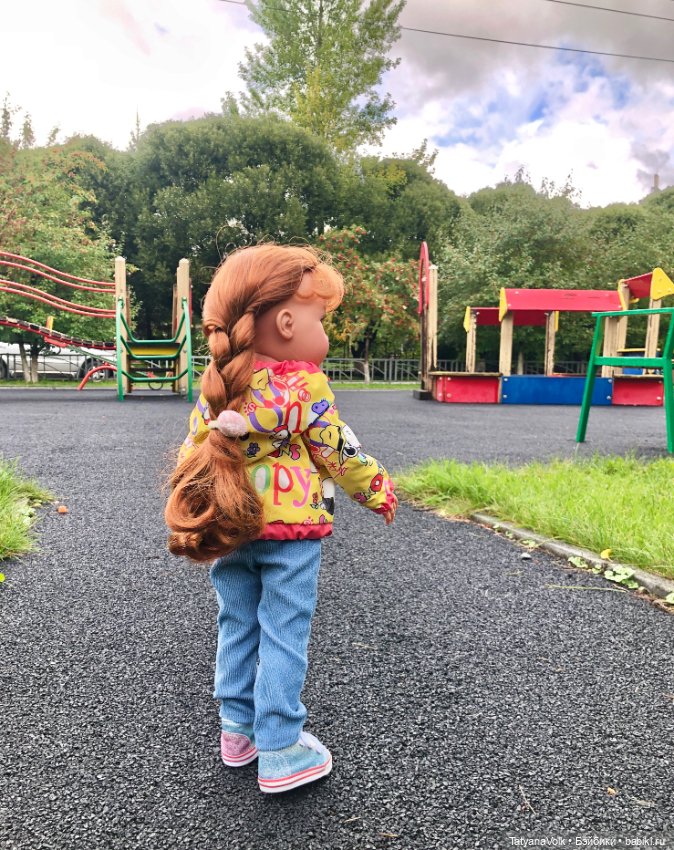 Лора на прогулке — Куклы Llorens (Ллоренс): испанские пупсы