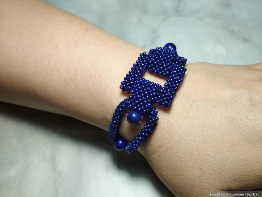 Мой браслет из бисера — Наши хобби и творчество: вышивка (фото 8)
