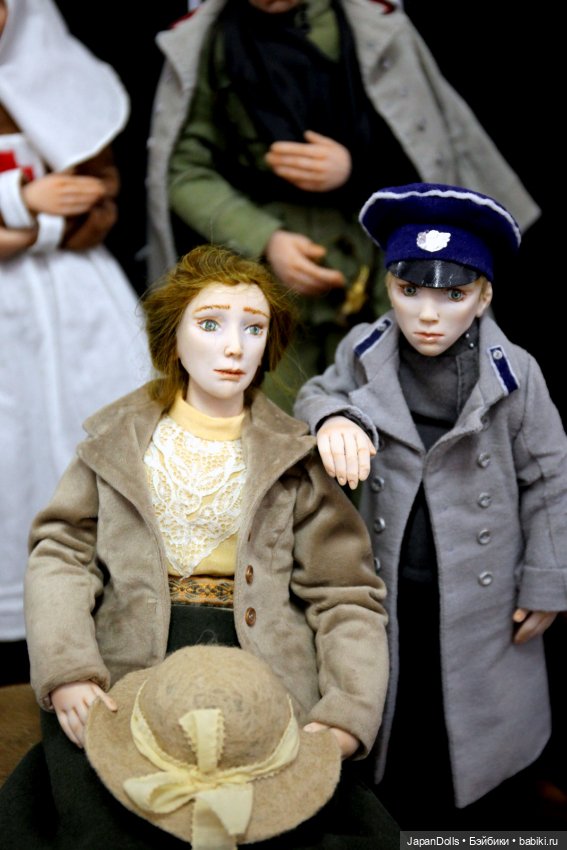 Композиция по мотивам произведений М. Булгакова на выставке "Куклы с характером. Четвертая высота" (фото 5)