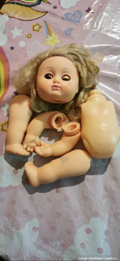Совет по ремонту глаза — Российские куклы Весна (фото 8)