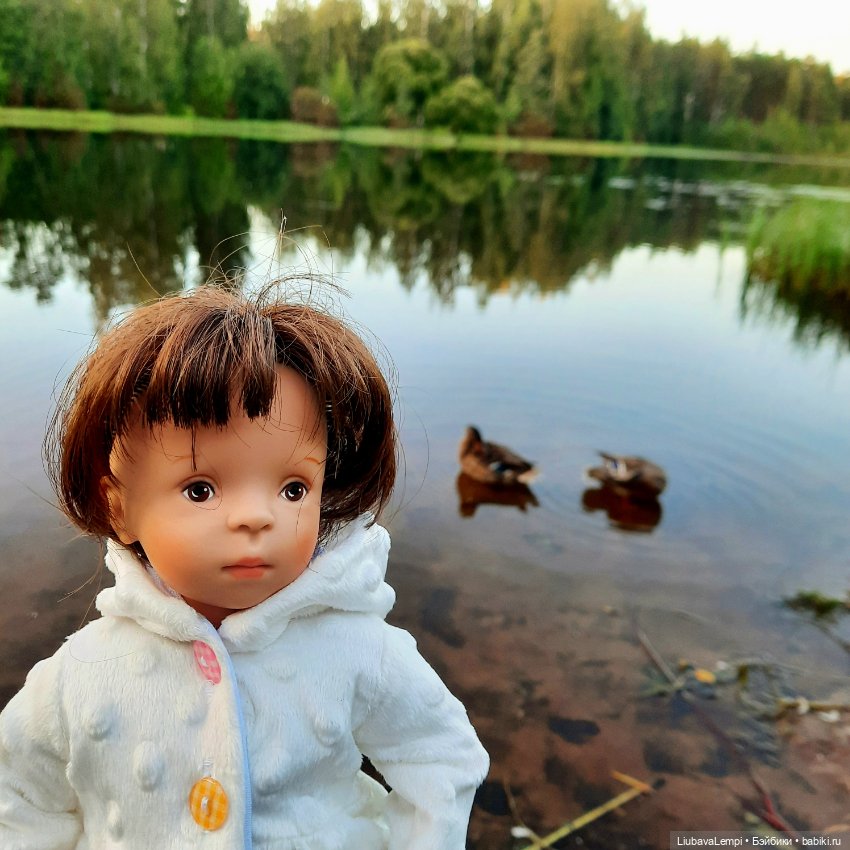 Осень в нашем городке — Куклы Sylvia Natterer (Сильвия Наттерер): Gotz