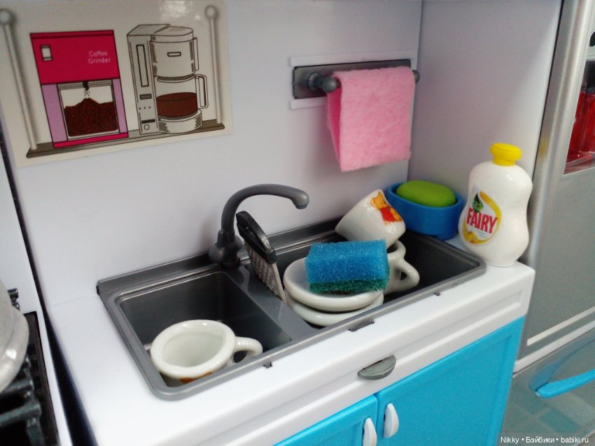 Посуда для кукольной кухни