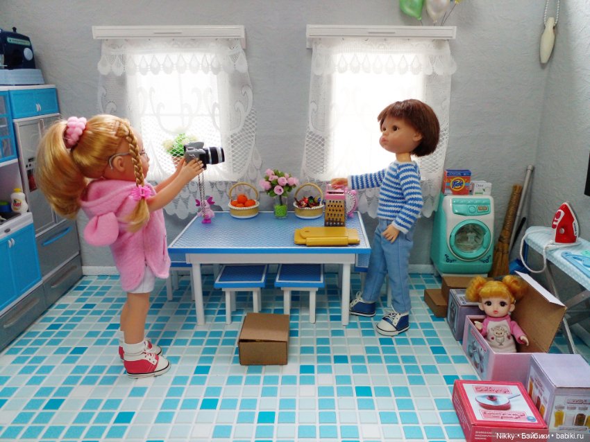 Посуда для кукольной кухни