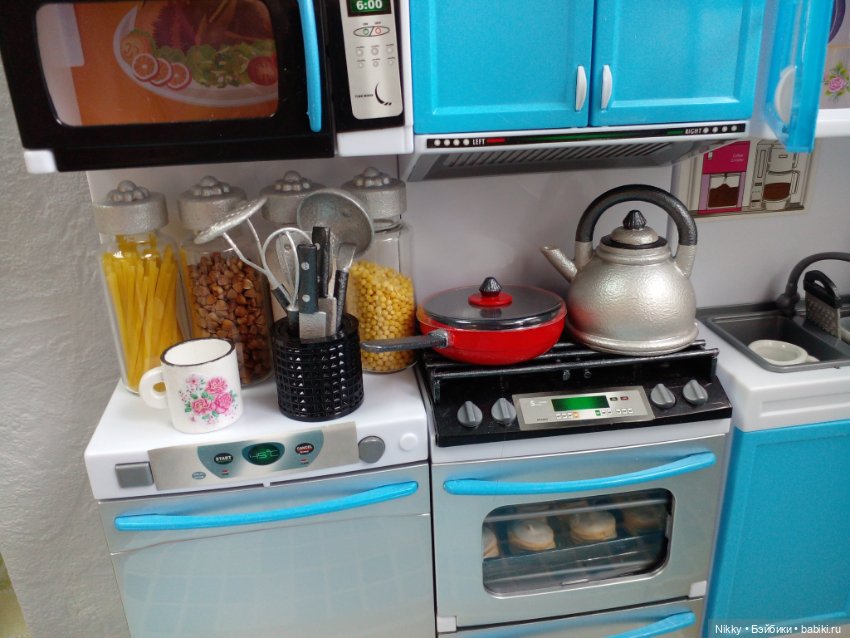 Посуда для кукольной кухни