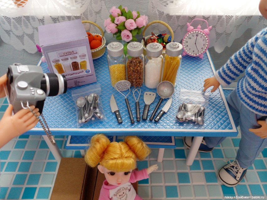 Посуда для кукольной кухни