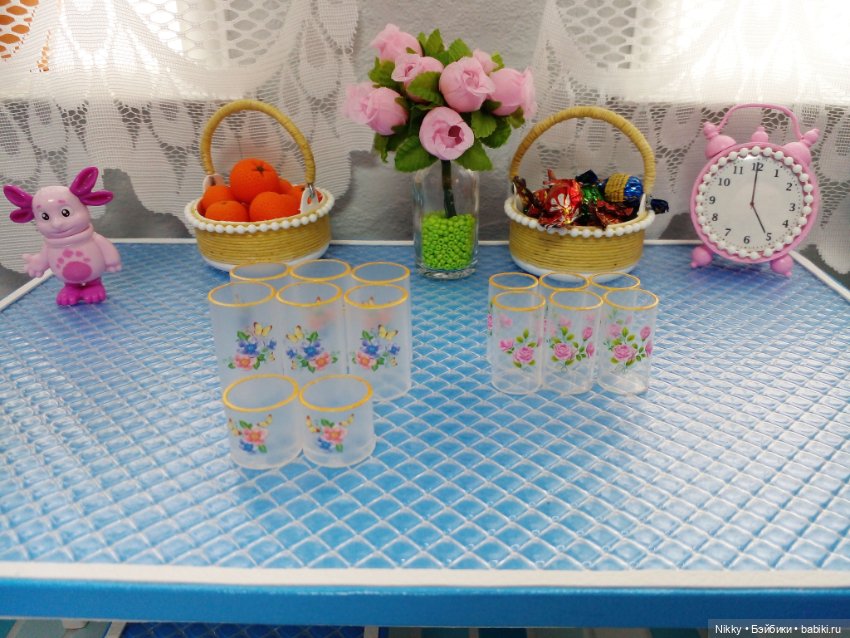 Посуда для кукольной кухни