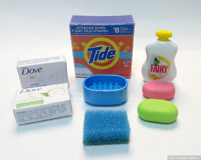 Посуда для кукольной кухни