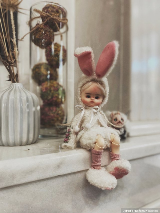 Офелия белая и пушистая — Гибридизация кукол BJD (БЖД): пересадка головы (фото 4)