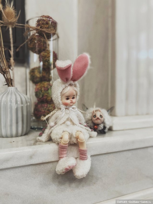 Офелия белая и пушистая — Гибридизация кукол BJD (БЖД): пересадка головы (фото 2)