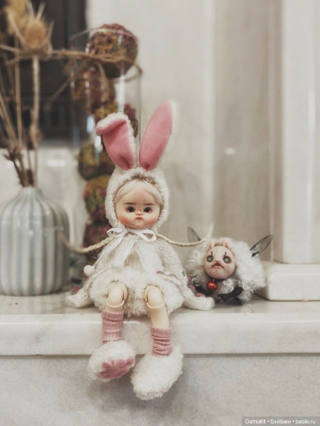Офелия белая и пушистая — Гибридизация кукол BJD (БЖД): пересадка головы (фото 3)