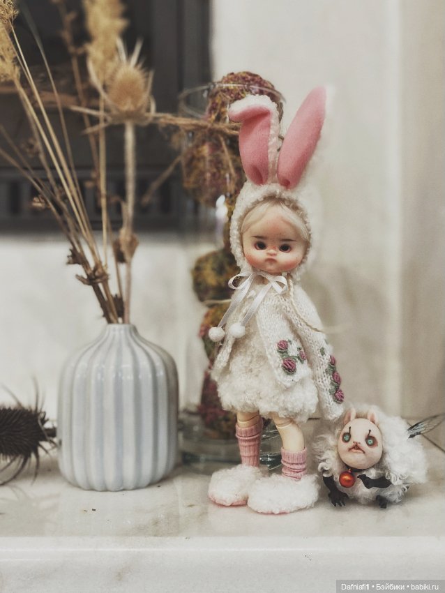 Офелия белая и пушистая — Гибридизация кукол BJD (БЖД): пересадка головы (фото 7)