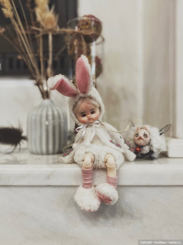 Офелия белая и пушистая — Гибридизация кукол BJD (БЖД): пересадка головы (фото 6)